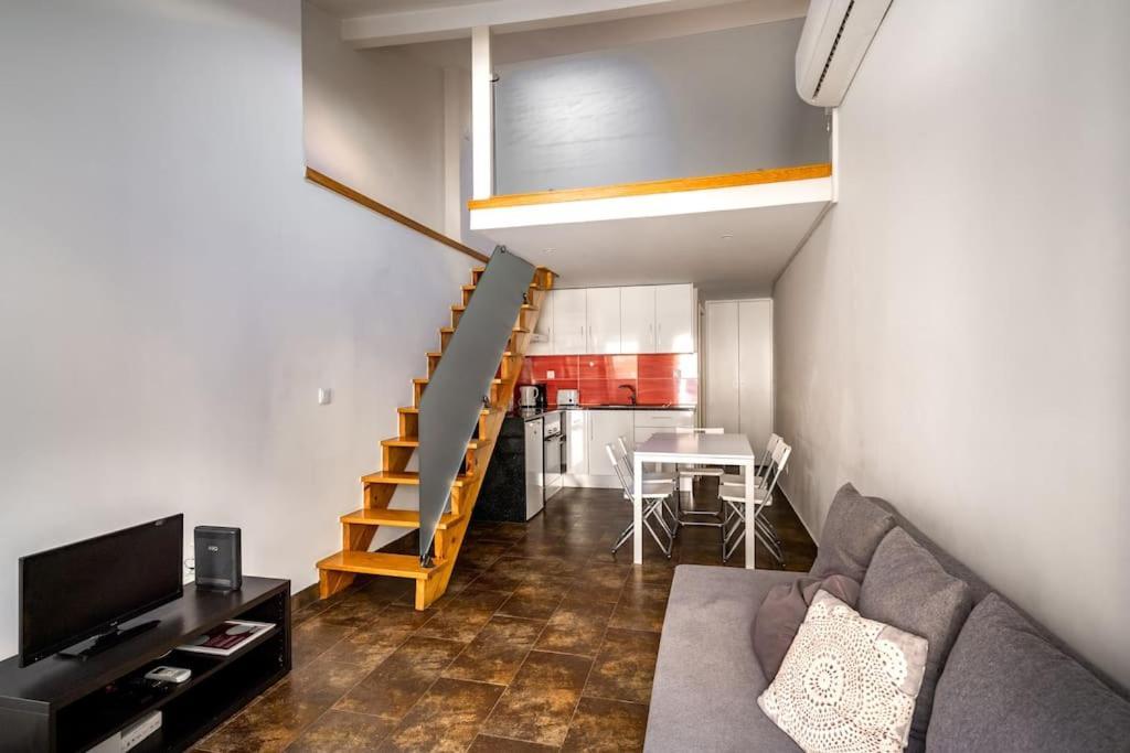 Charming Studio With Ac And Loft On Ground Floor Lissabon Exterior foto